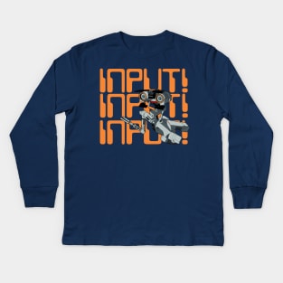 Johnny Five Input Kids Long Sleeve T-Shirt